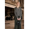 Kadın Mini Tote Vegan Deri El Çantası Gold Toka Günlük ve İş Trend Tasarım Modern Stil Mükemmel Uyum