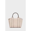Kadın Mini Tote Vegan Deri El Çantası Gold Toka Günlük ve İş Trend Tasarım Modern Stil Mükemmel Uyum