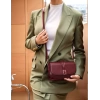 Kadın Minimalist Çapraz Askılı Suni Deri Çanta Günlük ve Şık Kullanım Modern Stil Trend Tasarım