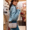 Kadın Minimalist Çapraz Askılı Suni Deri Çanta Günlük ve Şık Kullanım Modern Stil Trend Tasarım