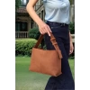 Kadın Minimalist Günlük Suni Süet El Ve Omuz Çantası Günlük Kullanım İçin Modern Stil Rahat Kullanım
