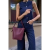 Kadın Minimalist Suni Deri El Ve Omuz Çantası Geniş Hacimli Günlük Kullanım Premium Kalite