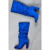 Kadın Moda Kalın Topuk Körüklü Kısa Çizme Şık Tasarım