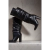 Kadın Moda Kalın Topuk Körüklü Kısa Çizme Şık Tasarım