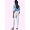 Kadın Mom Jean Regular Boy Yüksek Bel Denim Casual Stil Günlük Kullanım Yaz Aylarının Vazgeçilmezi