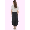 Kadın Örme Midi Etek Modal Polyester Yazlık Casual Fırfırlı Günlük Kullanım Modern Tasarım