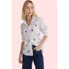 Kadın Oversize Geniş Kalıp Dokuma Gömlek Nakışlı Desen Günlük Kullanım Yaz Aylarının Vazgeçilmezi