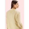 Kadın Oversize Geniş Kalıp Dokuma Gömlek Rengi Günlük Kullanım Hafta Sonu Kaliteli Malzeme