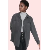 Kadın Oversize Kaşe Dokuma Gömlek Düz Desen Günlük Kullanım İçin Yaz Aylarının Vazgeçilmezi