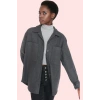 Kadın Oversize Kaşe Dokuma Gömlek Düz Desen Günlük Kullanım İçin Yaz Aylarının Vazgeçilmezi