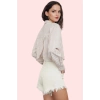Kadın Oversize Keten Görünümlü Yazlık Crop Gömlek Rahat ve Şık Günlük Stil Kaliteli Malzeme