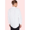 Kadın Oversize Poplin Gömlek Düz Desen Düğmeli Kış Mevsimi Şık Günlük Kullanım Özel Günler
