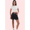 Kadın Pamuk Denim Bermuda Şort Geniş Paça Rahat Kesim Günlük Şıklık Yaz Aylarının Vazgeçilmezi