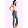 Kadın Pamuk Denim Jean Pantolon; Yüksek Bel Geniş Paça Günlük Stil Yaz Aylarının Vazgeçilmezi