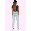 Kadın Pamuk Denim Mom Jean Pantolon Yüksek Bel Regular Boy Günlük Kullanım Kaliteli Malzeme