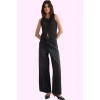 Kadın Pamuk Denim Palazzo Jean Rahat Günlük Stil Modern Tasarım Yaz Aylarının Vazgeçilmezi