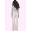 Kadın Pamuk Denim Pantolon Yüksek Bel Geniş Paça Casual Kombinler Yaz Aylarının Vazgeçilmezi