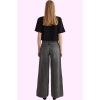 Kadın Pamuk Denim Pantolon Yüksek Bel Wide Leg Günlük Stil Hafta Sonu Yaz Aylarının Vazgeçilmezi
