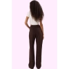 Kadın Pamuk Denim Pantolon Yüksek Bel Wide Leg Model Tüm Sezon Günlük Kullanım Özel Günler