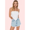 Kadın Pamuk Denim Şort Normal Bel Boru Paça Yazlık Günlük Kullanım Yaz Aylarının Vazgeçilmezi