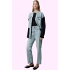 Kadın Pamuk Denim Straight Jean Pantolon Yüksek Bel Günlük Casual Yaz Aylarının Vazgeçilmezi