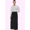 Kadın Pamuk Polyester Maxi Kloş Etek Dantel Detaylı Tüm Sezon Günlük Kullanım Modern Tasarım