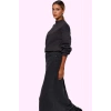 Kadın Pamuklu Denim Maxi Etek Yırtmaçlı A line Günlük ve Şık Kombinler İçin Modern Tasarım