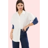Kadın Pamuklu Dokuma Gömlek Uzun Kollu Regular Boy Oversize Kalıp Yaz Aylarının Vazgeçilmezi