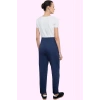 Kadın Pamuklu Rahat Havuç Pantolon Gabardin Dokuma Günlük Stil Hafta Sonu Kaliteli Malzeme