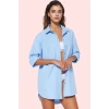 Kadın Plaj Gömleği Çiçekli Desenli Pamuk Polyester Rahat Yazlık Kombin Yaz Aylarının Vazgeçilmezi