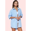 Kadın Plaj Gömleği Çiçekli Desenli Pamuk Polyester Rahat Yazlık Kombin Yaz Aylarının Vazgeçilmezi