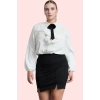 Kadın Polyester Gömlek Yaka Regular Kalıp Dokuma Kumaş Günlük Kullanım Yaz Aylarının Vazgeçilmezi