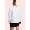 Kadın Polyester Gömlek Yaka Regular Kalıp Dokuma Kumaş Günlük Kullanım Yaz Aylarının Vazgeçilmezi