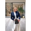Kadın Pul Detaylı Payetli Mini Boy El Çantası Işıltılı ve Şık Gece Nikah Düğün Aksesuarı