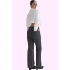 Kadın Regular Boy Denim Jean Yüksek Bel Geniş Paça Pamuk Günlük Kullanım Dayanıklı Malzeme