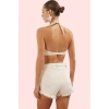 Kadın Relaxed Fit Denim Şort Nakış Detayı Pamuk Yaz Dayanıklı Malzeme Stilin Buluştuğu Yer