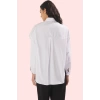 Kadın Relaxed Kalıp Terrycotton Gömlek Uzun Kollu Günlük Ve İş Hayatı Yaz Aylarının Vazgeçilmezi
