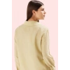 Kadın Renk Regular Boy Gömlek Dokuma Kumaştan Şık Bir Seçim Günlük Kullanım Modern Tasarım