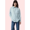 Kadın Renk Regular Kalıp Modal Polyester Günlük Kullanım Gömleği Yaz Aylarının Vazgeçilmezi