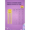 Kadın Shally Dokuma Çiçekli Yırtmaçlı A line Viskoz Midi Etek Günlük Kullanım Modern Tasarım
