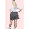 Kadın Şık Mini Şort Etek Dar Paça Polyester Karışımlı Yazlık Günlük Kullanım Modern Tasarım