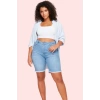 Kadın Skinny Denim Şort Pamuk Rahat Günlük Yaz Kombinleri İçin Hafta Sonu Kaliteli Malzeme