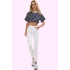 Kadın Skinny Jean Yüksek Bel Stretch Denim Dar Paça Yazlık Günlük Kullanım Kaliteli Malzeme