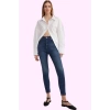 Kadın Skinny Jean Yüksek Bel Stretch Dokuma Günlük Ve İş Hayatı Yaz Aylarının Vazgeçilmezi