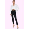 Kadın Skinny Jegging Yüksek Bel Dar Paça Regular Boy Denim Günlük Yaz Aylarının Vazgeçilmezi