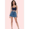 Kadın Slim Fit Denim Şort Etek Pamuk Geniş Paça Günlük Hafta Sonu Yaz Aylarının Vazgeçilmezi