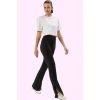 Kadın Slim Fit Yüksek Bel Geniş Paça Pantolon Modal Kumaş Casual Giyim Yaz Aylarının Vazgeçilmezi