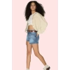 Kadın Şort Pamuk Denim City Short Kalıp Geniş Paça Günlük Kullanım Yaz Aylarının Vazgeçilmezi