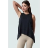 Kadın Spor Yoga Üstü Micro Örme Polyester Bluz Zarifane Tasarım Trend Şık Görünüm