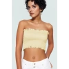 Kadın Straplez Fitted Pamuklu Bluz Günlük Şıklık Uzun Ömürlü Zarifane Tasarım Yüksek Kalite